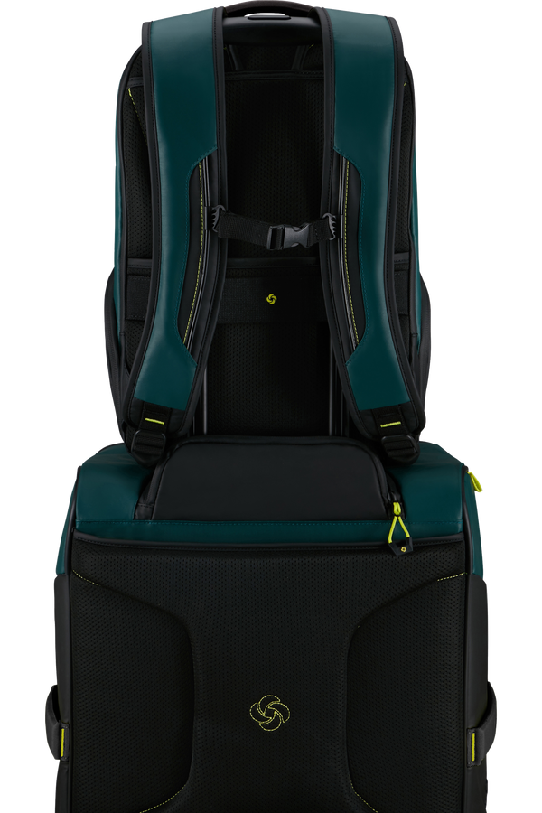 Sac à dos - ECODIVER 15.6" Dark Teal Lime