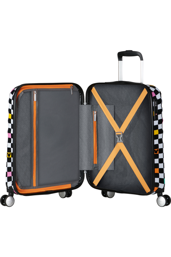 Valise 4 roues- Mickey Check 55cm