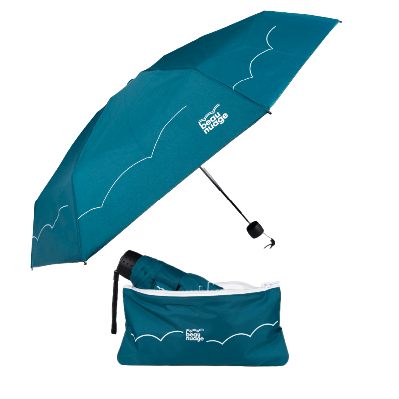 Parapluie - Mini bleu lagon