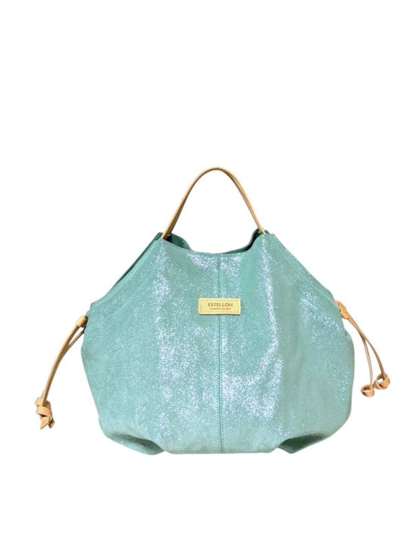 Sac porté épaule - Loulou Galaxy Sauge