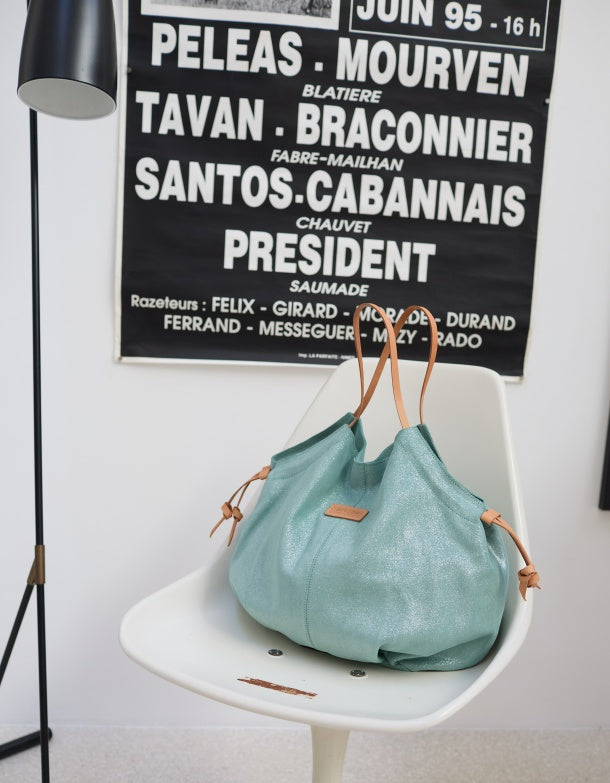Sac porté épaule - Loulou Galaxy Nude