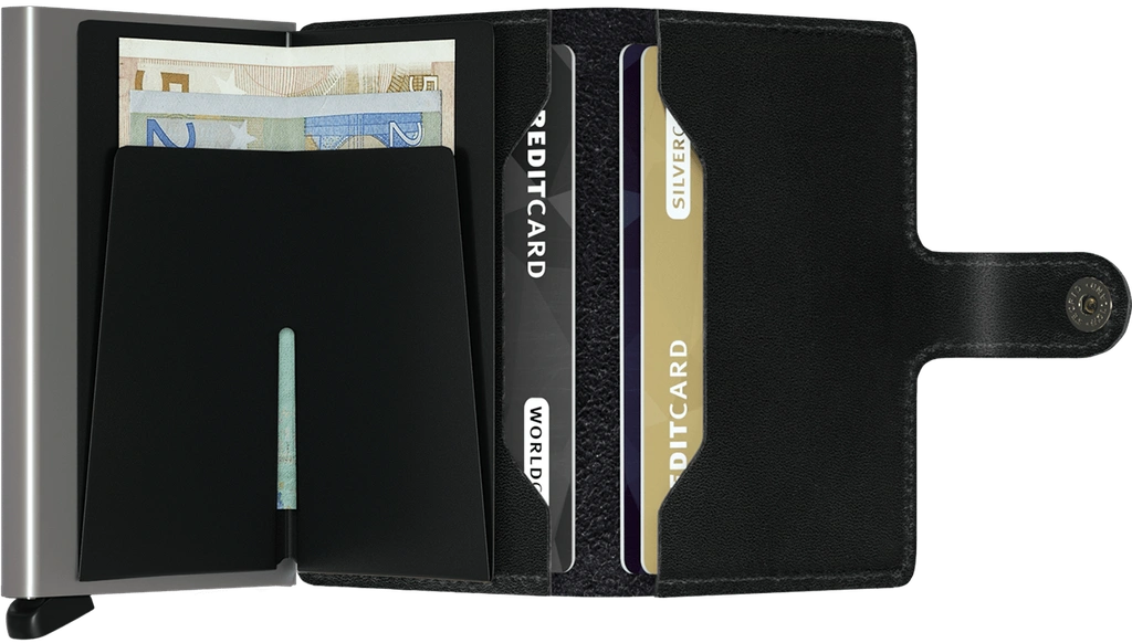 Porte cartes RFID - Miniwallet Original Black
