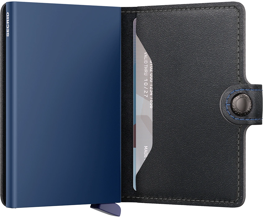 Porte cartes RFID - Miniwallet Original Black Navy