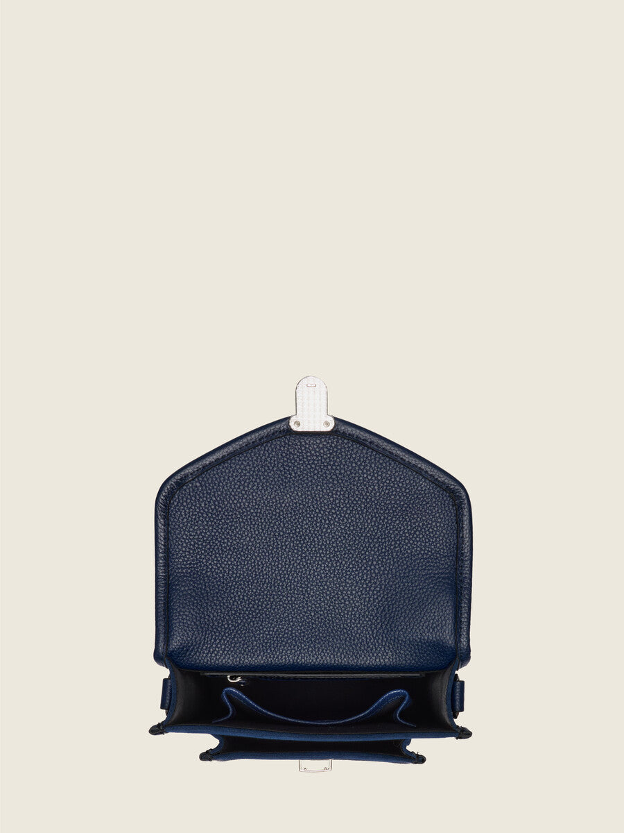 Sac Bandoulière - Mlle George XS - Bleu Nuit Velours