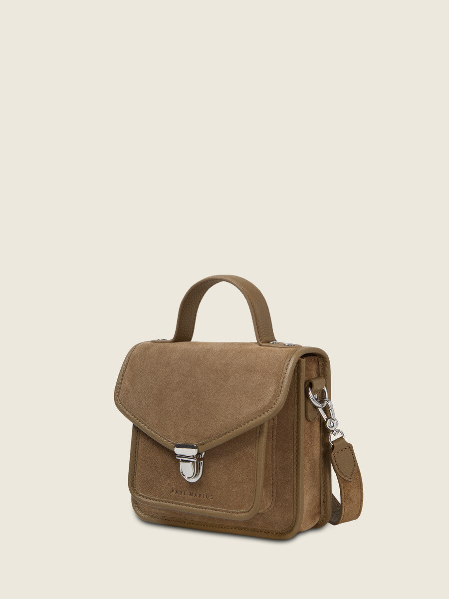 Sac Bandoulière - Mlle George XS - Kaki Velours