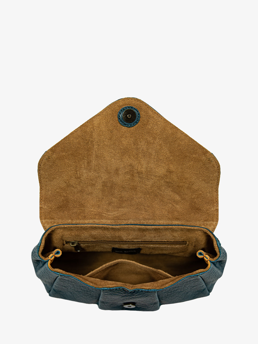 Sac bandoulière - Suzon M - Bleu Piscine