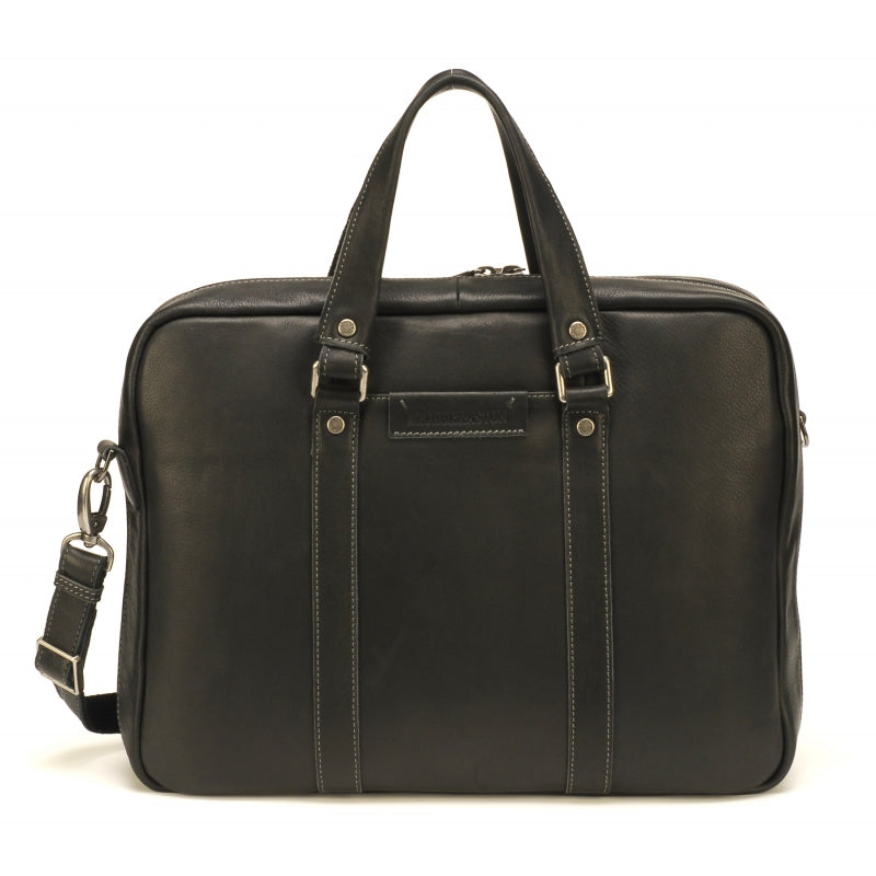 Porte-documents grande ouverture - Johany Noir 23