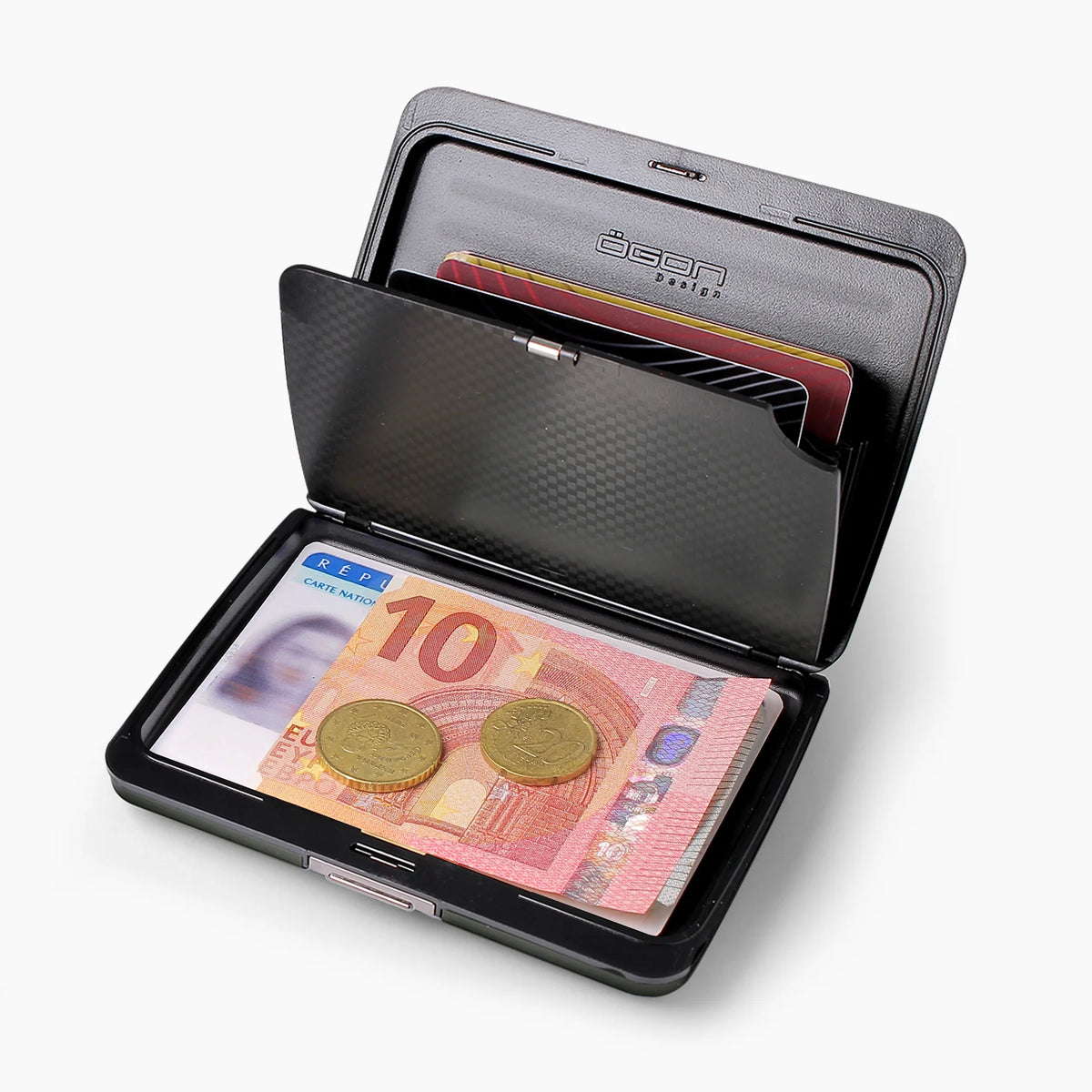 Portefeuille - RFID Smart Case V2 Platinium
