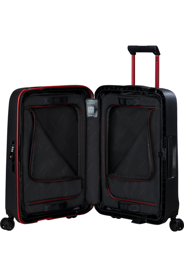 Valise 4 roues - Essens 55cm Charcol Red