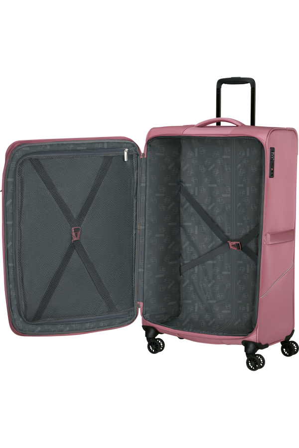 Valise 4 roues - SummerRide 80cm Lilas Pink