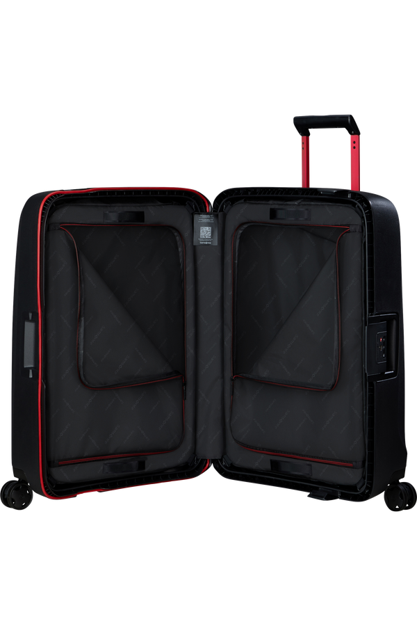 Valise 4 roues - Essens 69cm Charcol Red