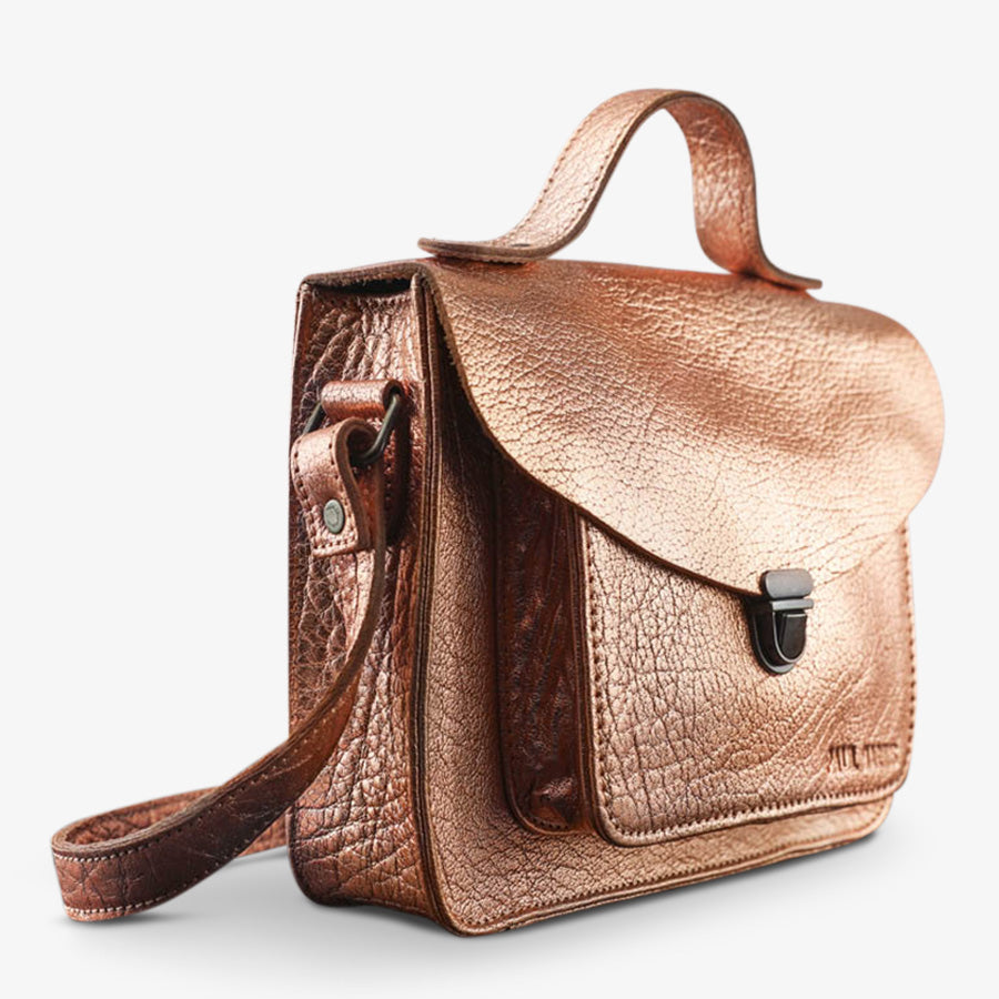 Sac Bandoulière - Mlle George - Or rose