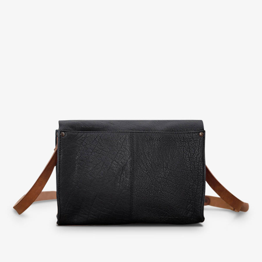 Sac Bandoulière - L'Indispensable - Noir