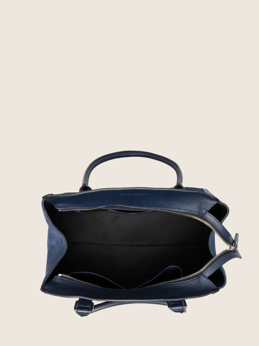 Grand Cabas - LeCaprice - Bleu Nuit Velours