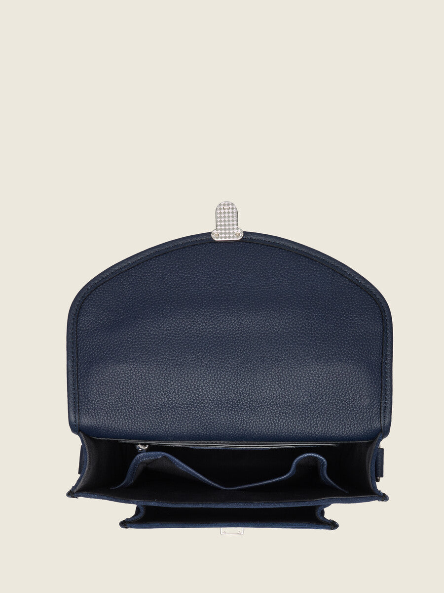 Sac Bandoulière - Mlle George - Bleu Nuit Velours