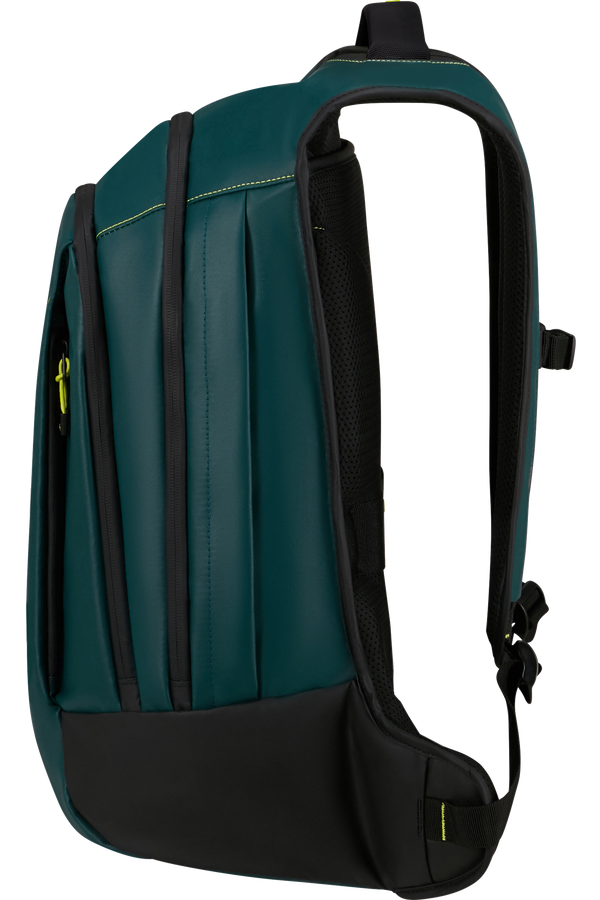 Sac à dos - ECODIVER 17.3" Dark Teal/Lime