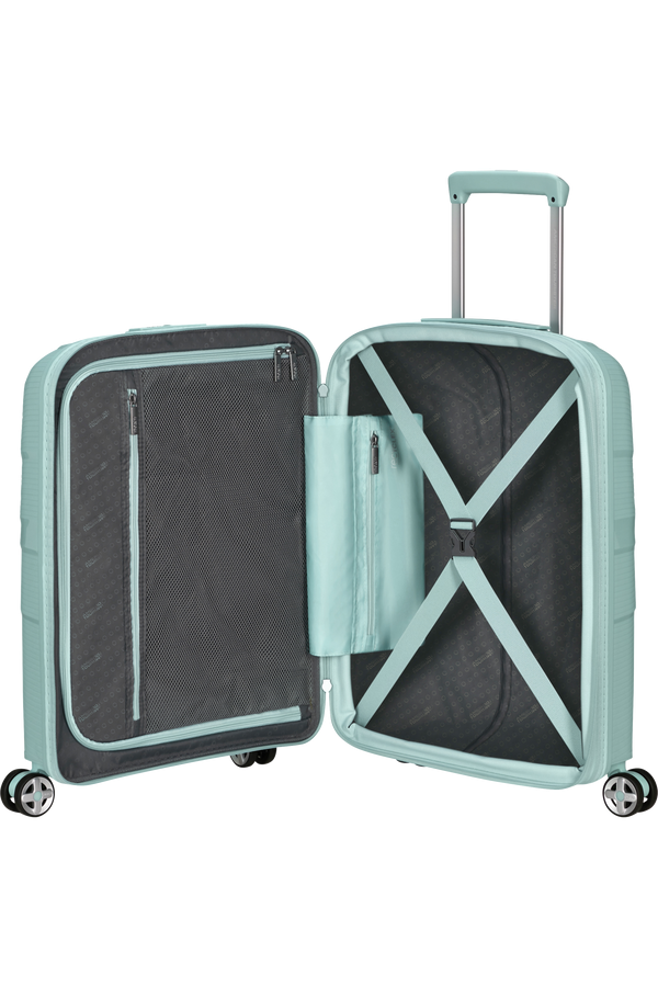 Valise 4 roues- Starvibe 55cm Metallic Surf Blue