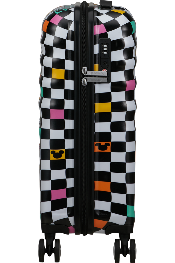 Valise 4 roues- Mickey Check 55cm