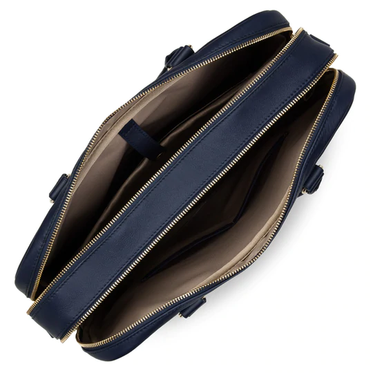 Porte documents double - Mademoiselle Business Marine