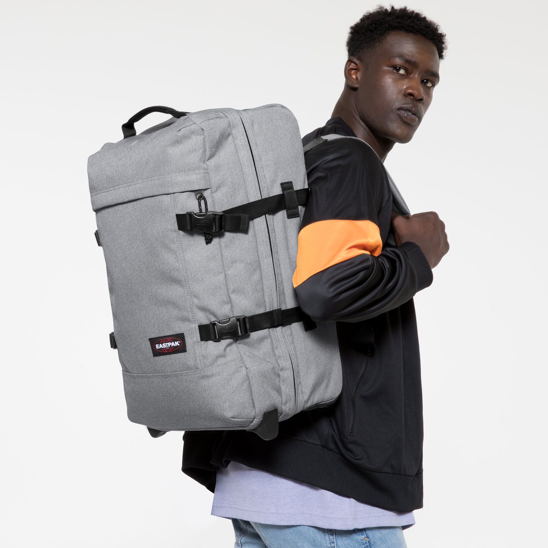 Sac de voyage à roulettes / Sac à Dos STARPVERZ Sunday Grey - 2 roues 51CM