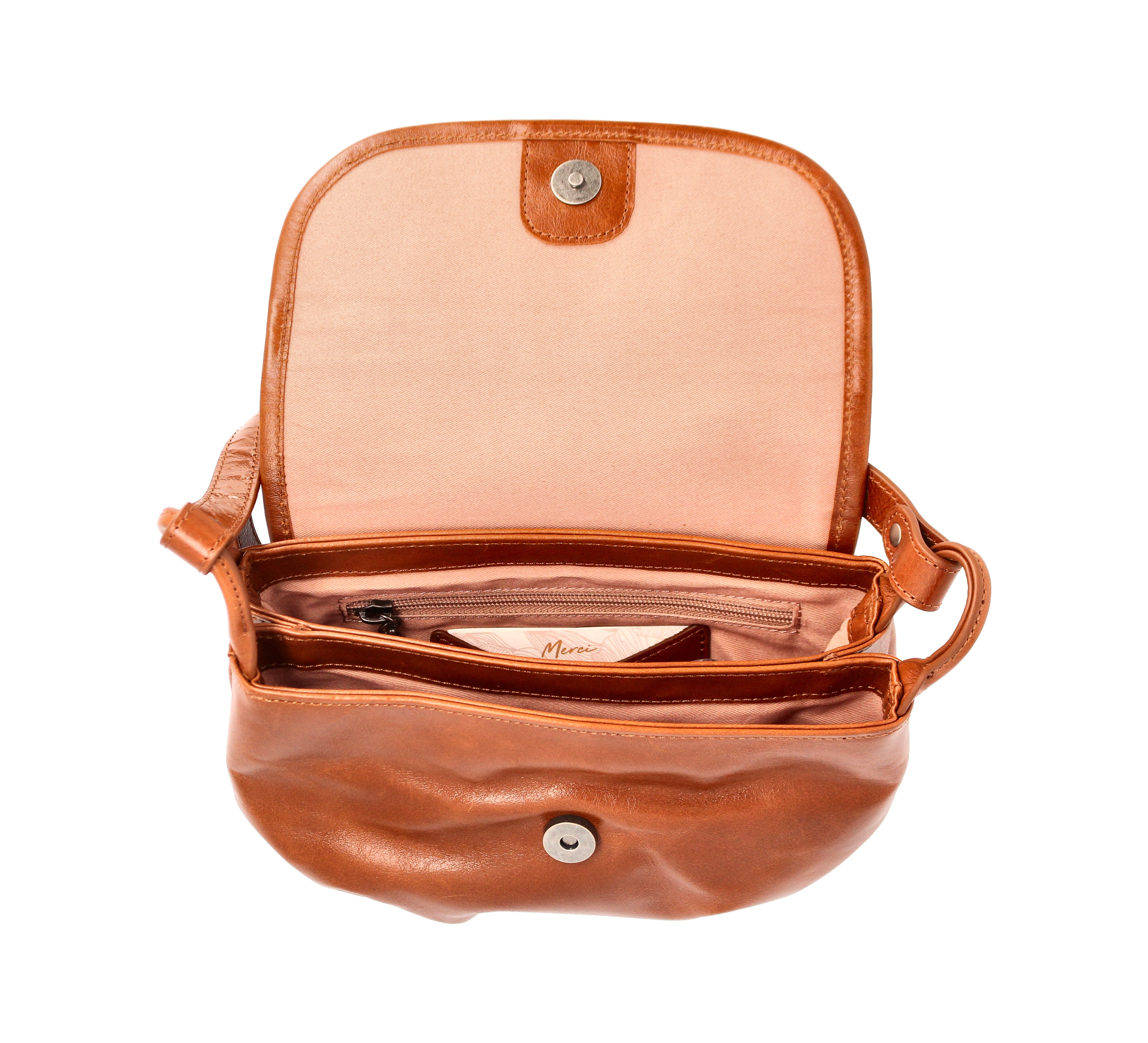 Sac bandoulière - Jenny Cognac