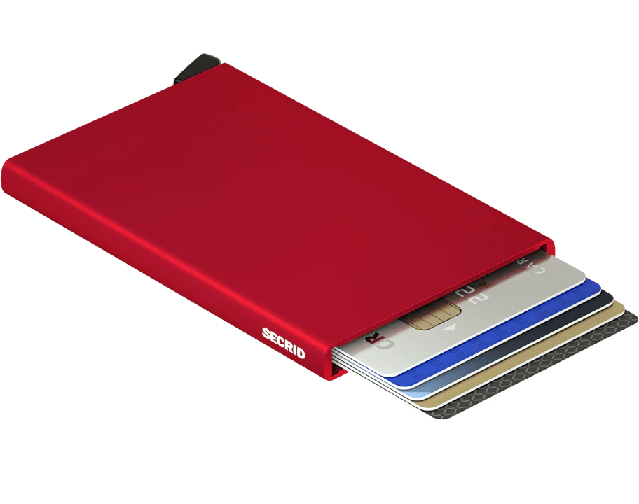 Porte cartes - Secrid RFID RED