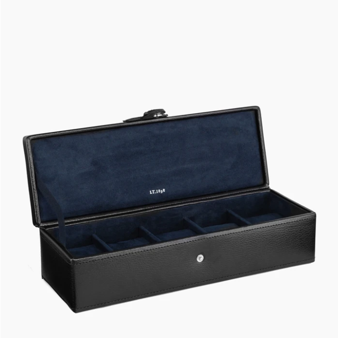 Coffret 5 Montres NOIR - Le Tanneur