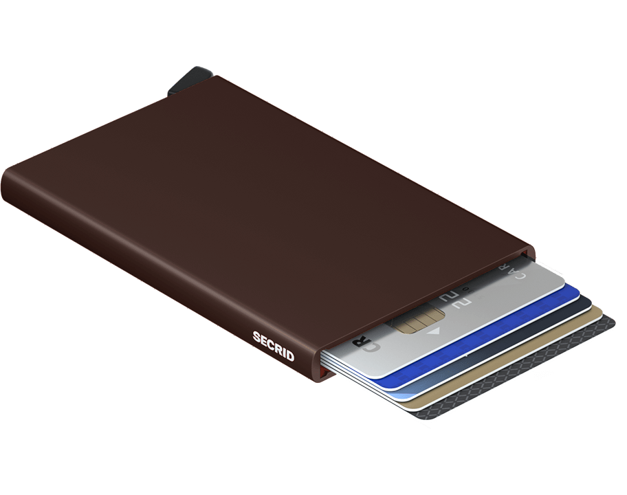 Porte cartes - Secrid RFID BROWN