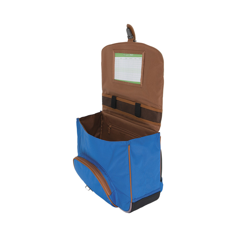 Cartable 35cm Tann's Enzo Bicolore