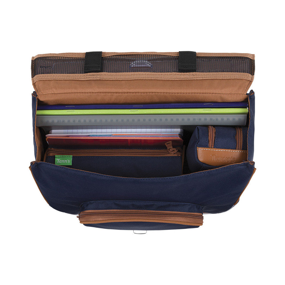 Cartable 35cm Tann's Enzo Bicolore