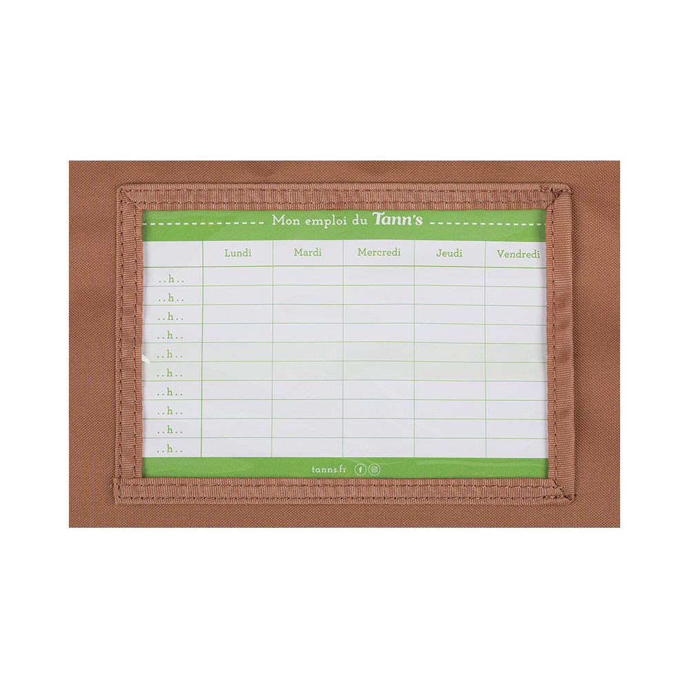 Cartable 35cm Tann's Enzo Bicolore