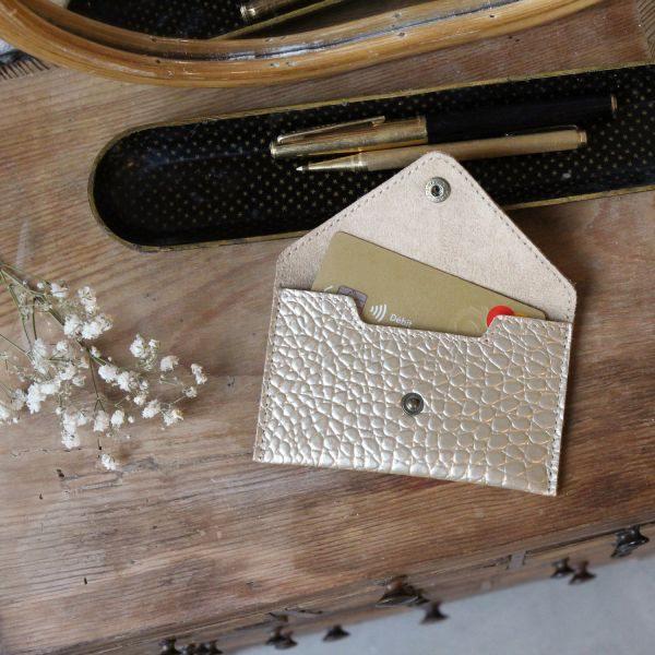 Porte cartes - La Voyageuse Perle