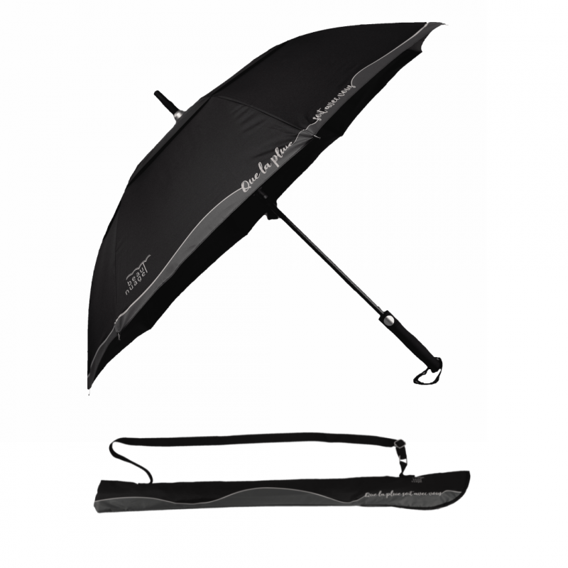 Parapluie - Le Gentleman porté bandoulière noir