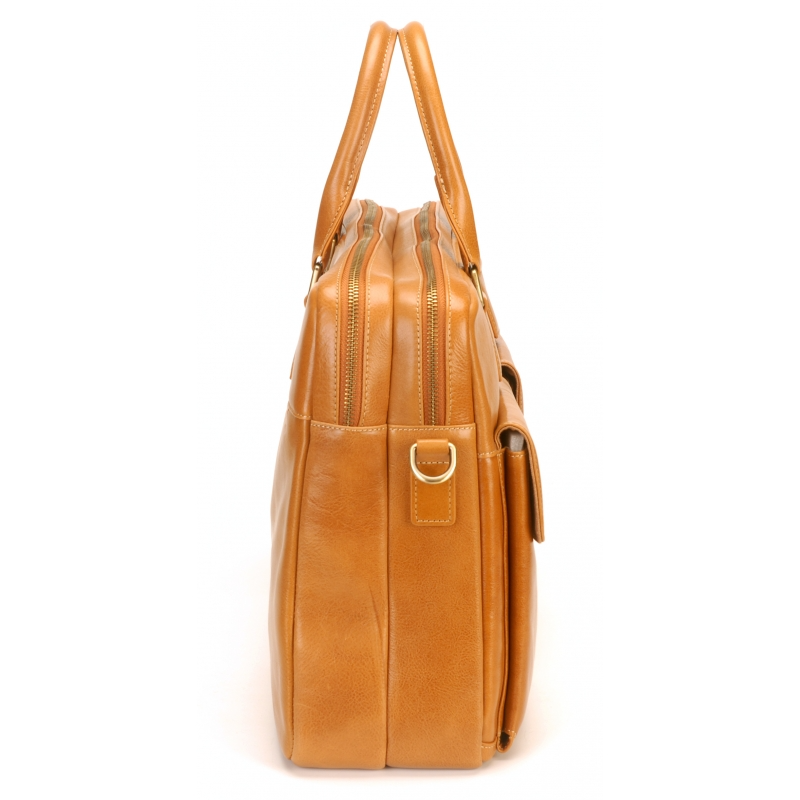 Porte documents double - Ulysse Cognac 03