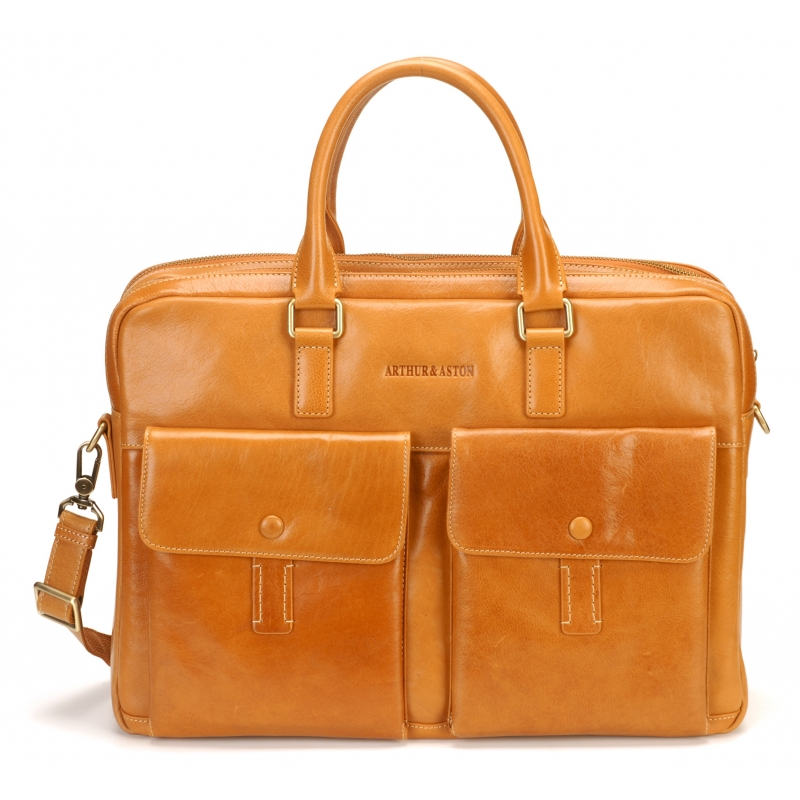 Porte documents double Ulysse Cognac 03 - Main Image