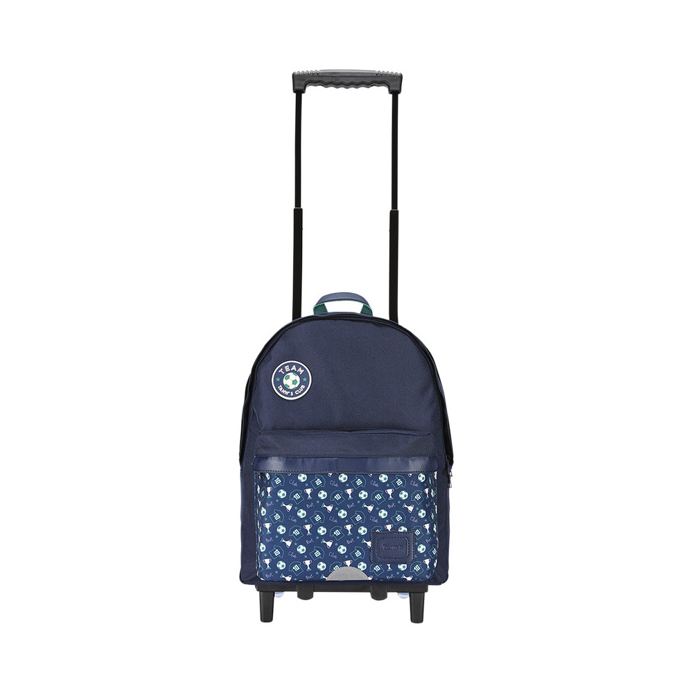 Sac à dos à roulettes Tann's Kilian Marine