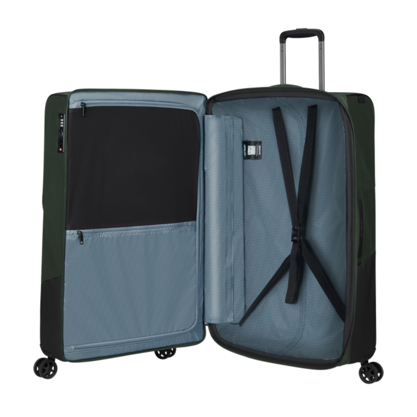 Valise 4 roues - Biz2go 77 cm Kaki