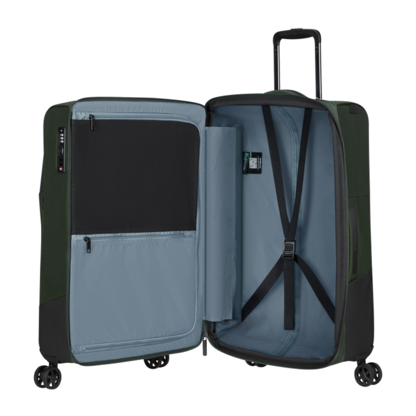 Valise 4 roues - Biz2go 66 cm Kaki