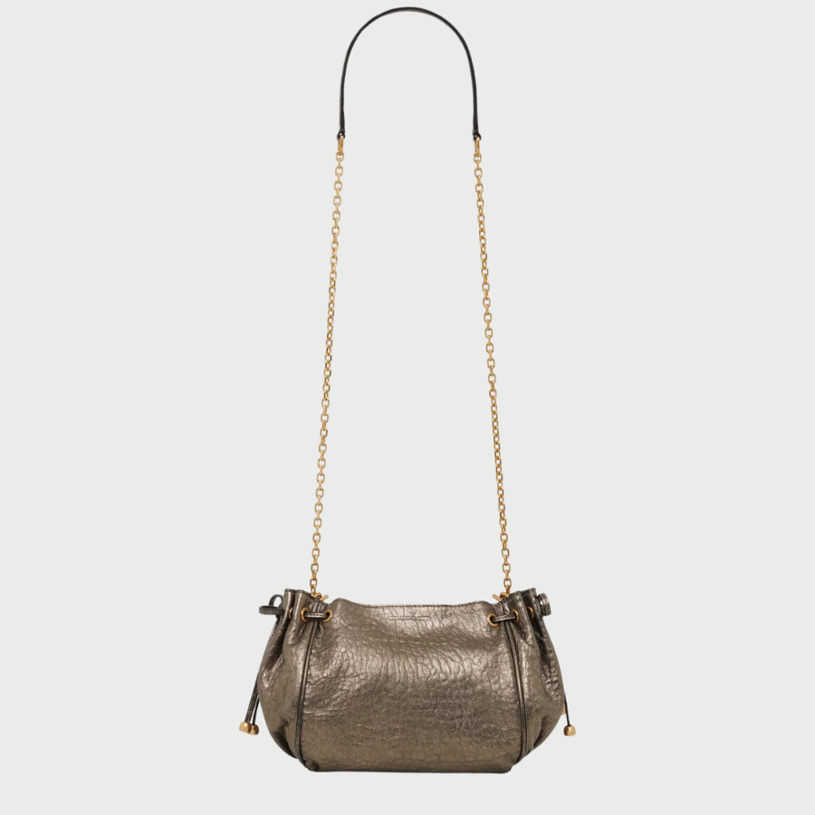 Sac à main  - Le Mini Dany 24H Bubble Métallisé Bronze