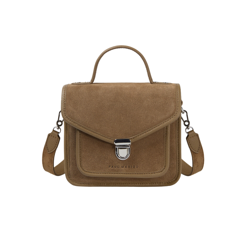 Sac Bandoulière - Mlle George XS - Kaki Velours