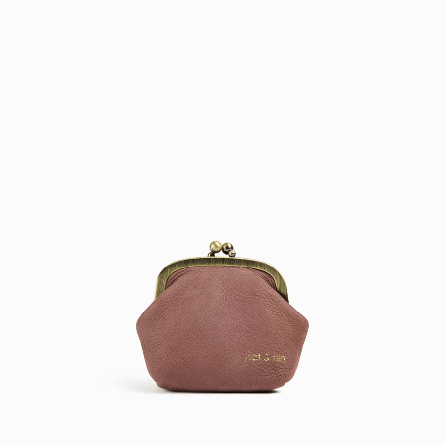 Porte monnaie - Mini Bibi Bois de Rose