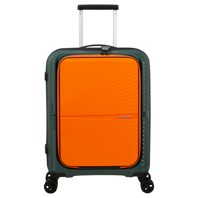 Valise 4 roues- Airconic 55cm Forest Grenn / Orange