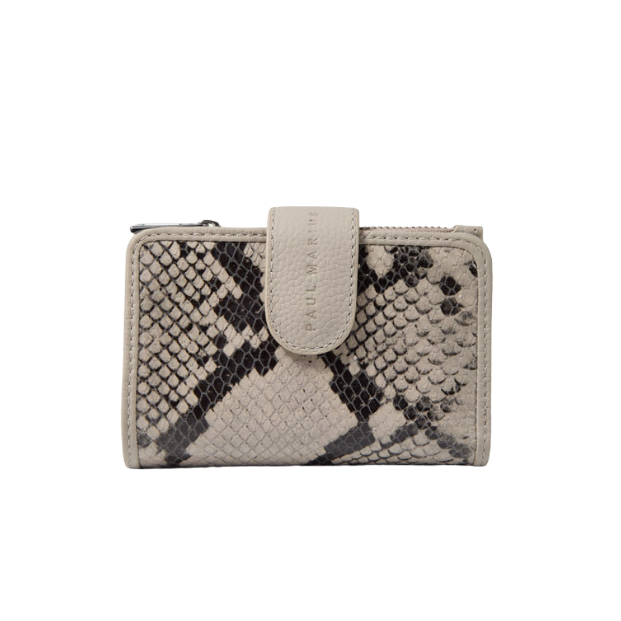 Portefeuille - Valentine - Python Galet
