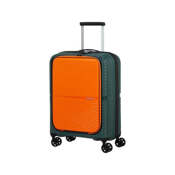 Valise 4 roues- Airconic 55cm Forest Grenn / Orange