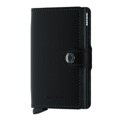 Porte cartes RFID- Miniwallet Matte Black