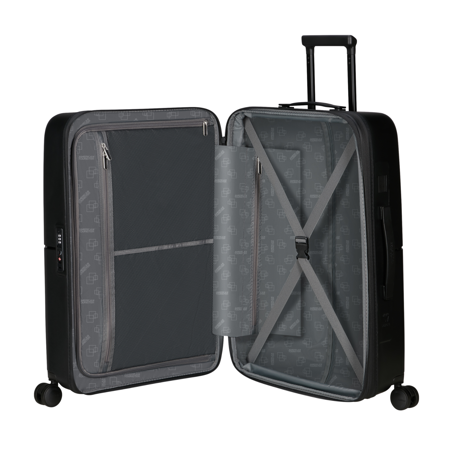 Valise 4 roues- Dashpop 67cm Black