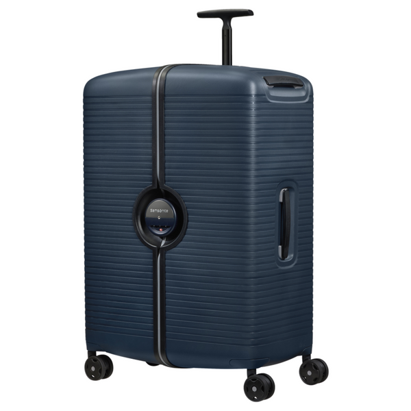 Valise Ibon 4 roues 76cm Bleu Foncé