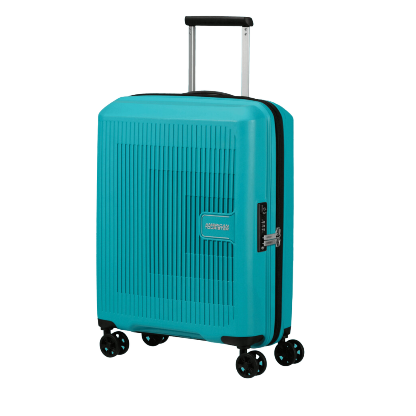 Valise 4 roues- Aerostep 55cm Turquoise