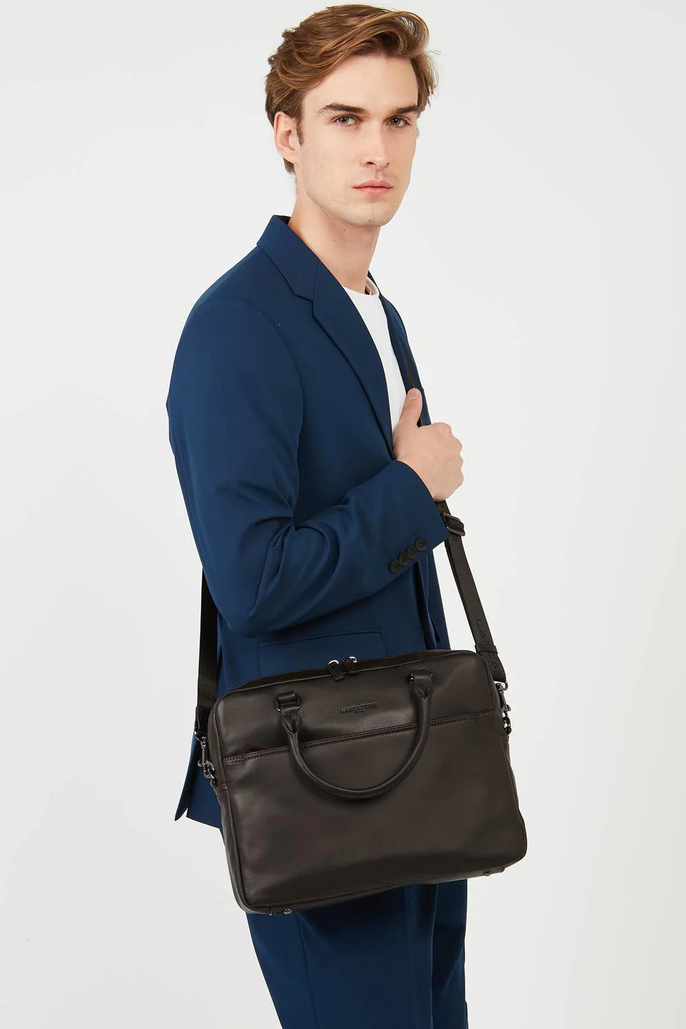 Porte documents - Soft Vintage 32 - Marron