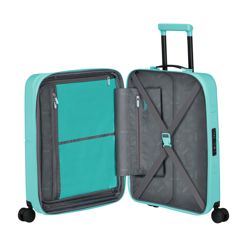 Valise Cabine 4 roues- Dashpop 55cm Aqua sky